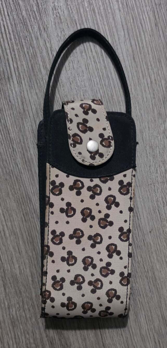 Disney Minnie Mouse Leopard Print Crossbody Bag